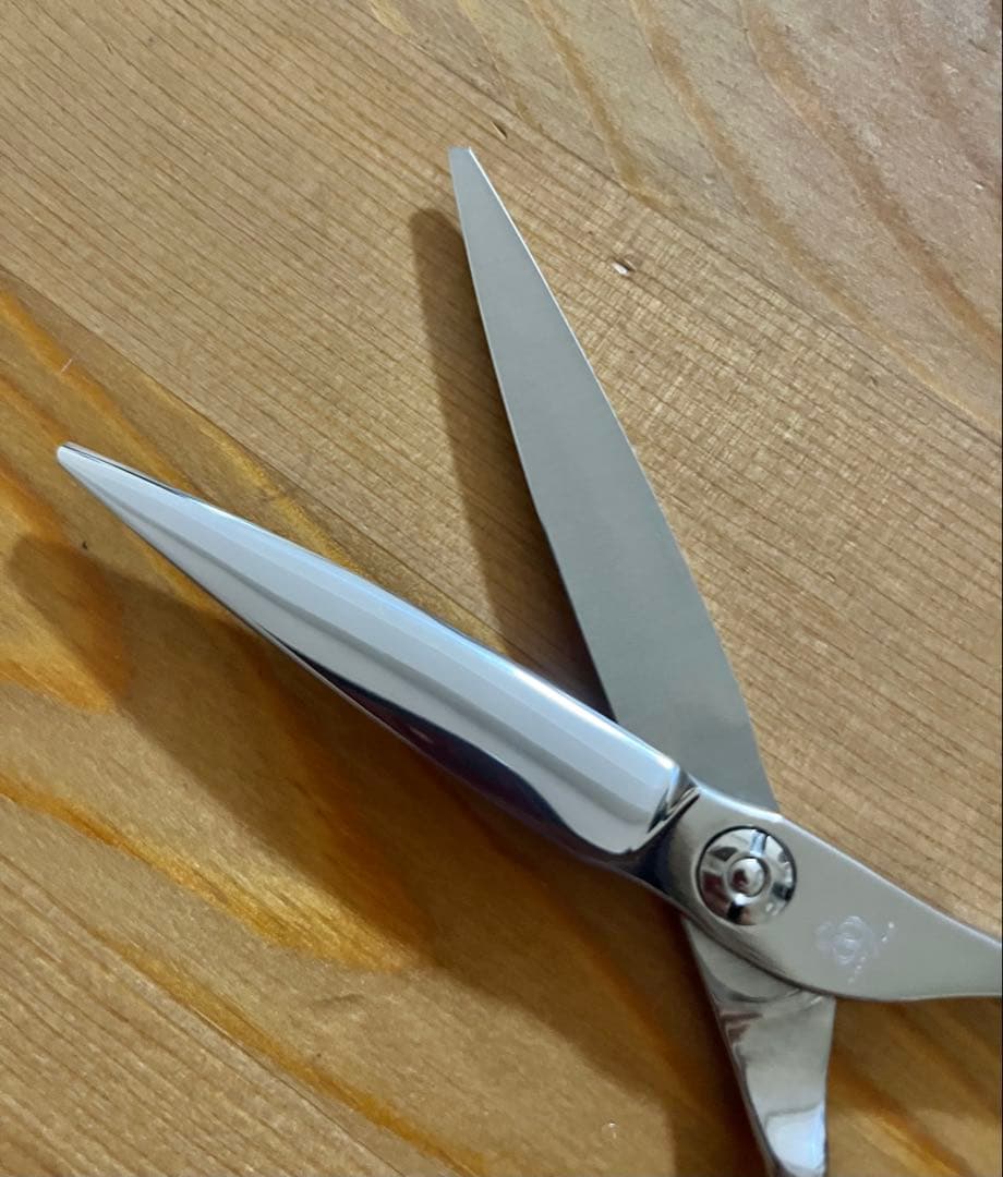 新品未使用 5.8インチ シザー 笹刃 ベアリング