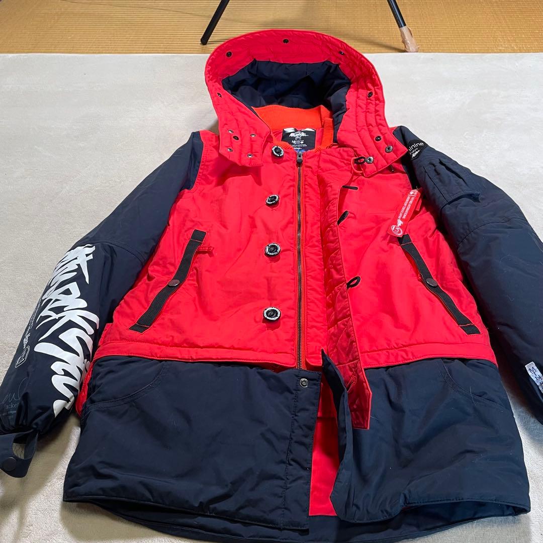 超美品MTN.ROCKS スノーボードウェア フード付き マウンテンロックスター