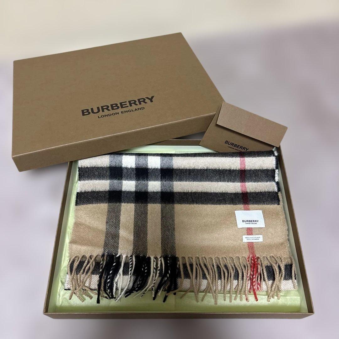 バーバリー　マフラー　新品