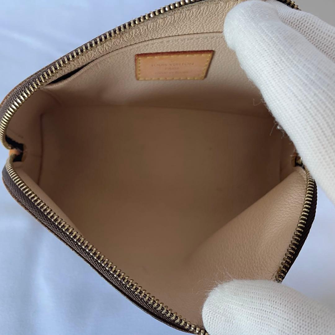 【極美品】ルイヴィトン モノグラム ポシェット コスメティック 化粧ポーチ