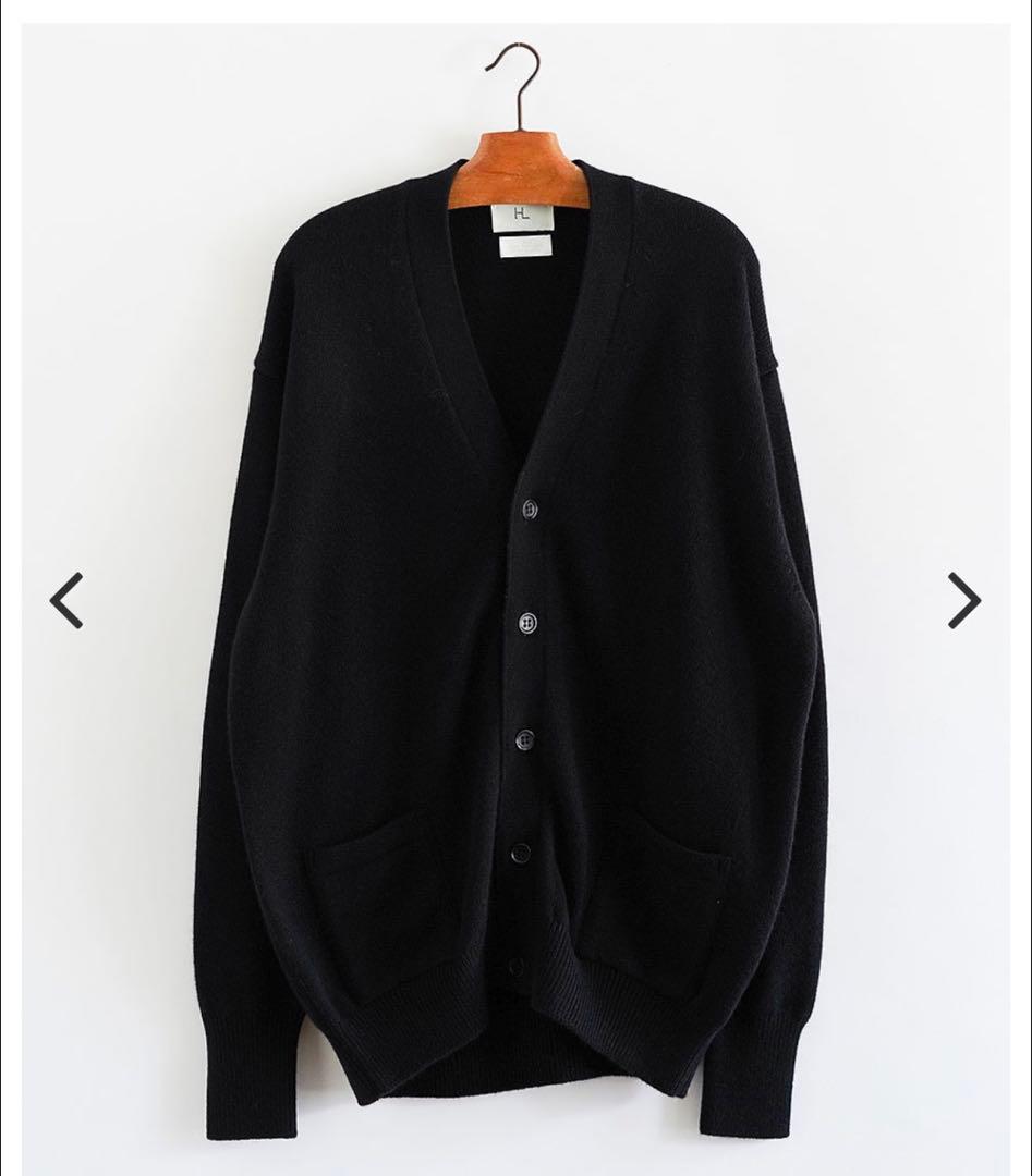 1/10まで値下げHERILLブラックゴールデンカシミヤカーディガンサイズ2