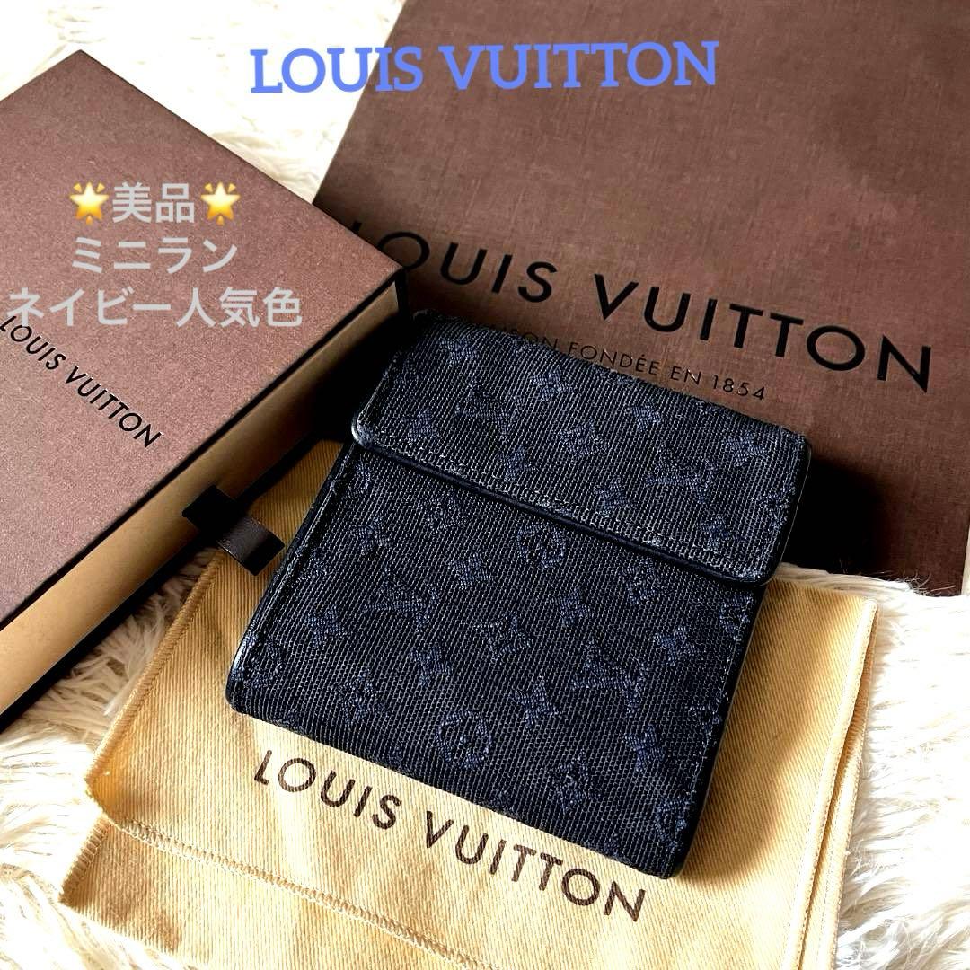美品　LOUIS VUITTON モノグラム ミニ ポルトビエカルトクレディモネ