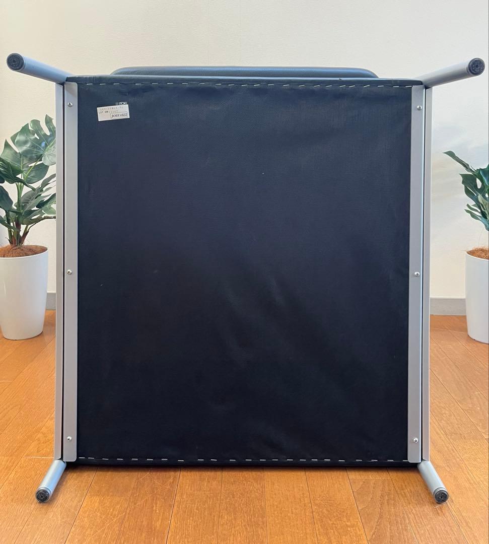 イトーキ　MEZZO ラウンジチェア　① 本革　21万　モダン　シングルソファ