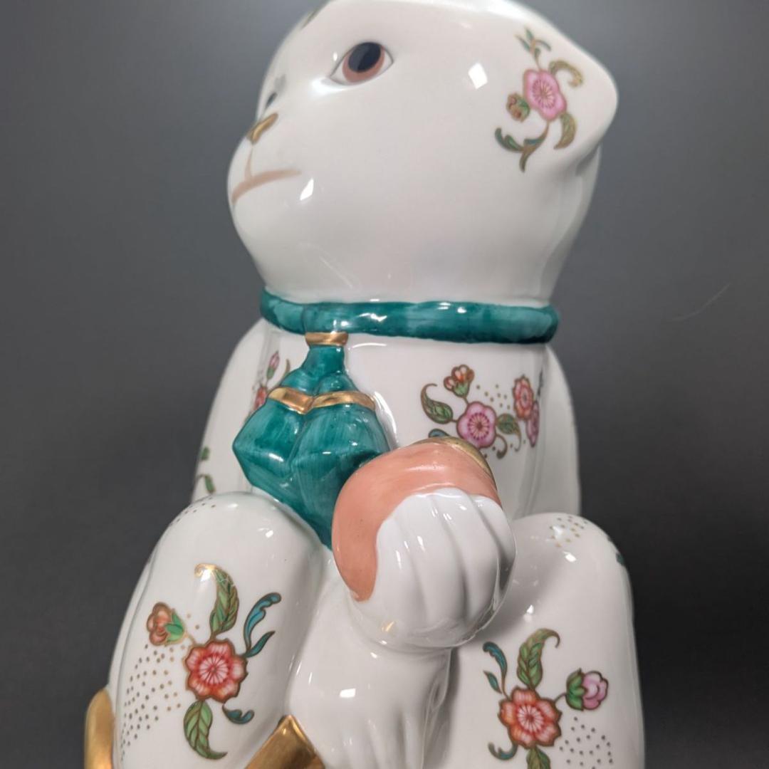 1988年 日本製 フランクリンミント 帝王猿 薩摩スタイル 24金彩 不老長寿