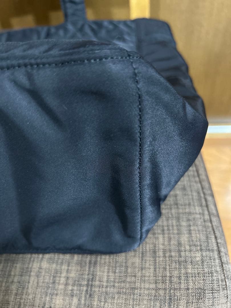 極美品◼️PORTER ポーター　CREAM TOTE BAG クリーム　黒