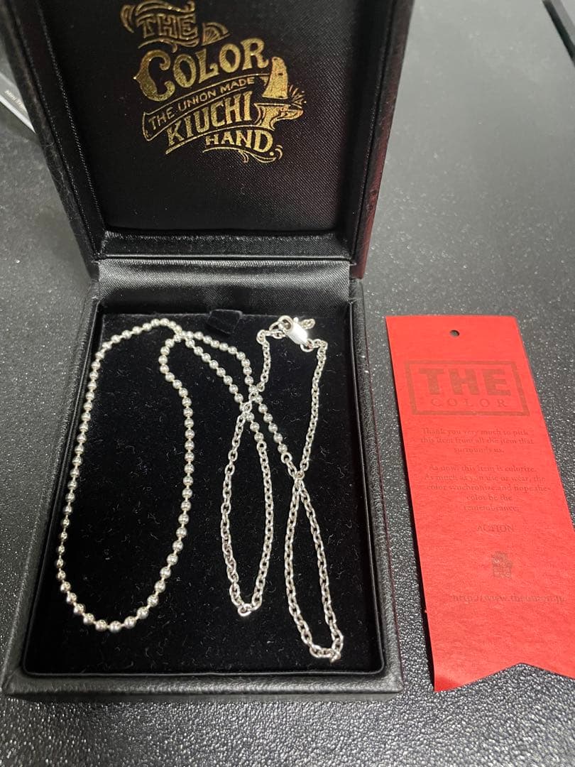 BALL NECK CHAIN THE UNION ネックレス thecolor