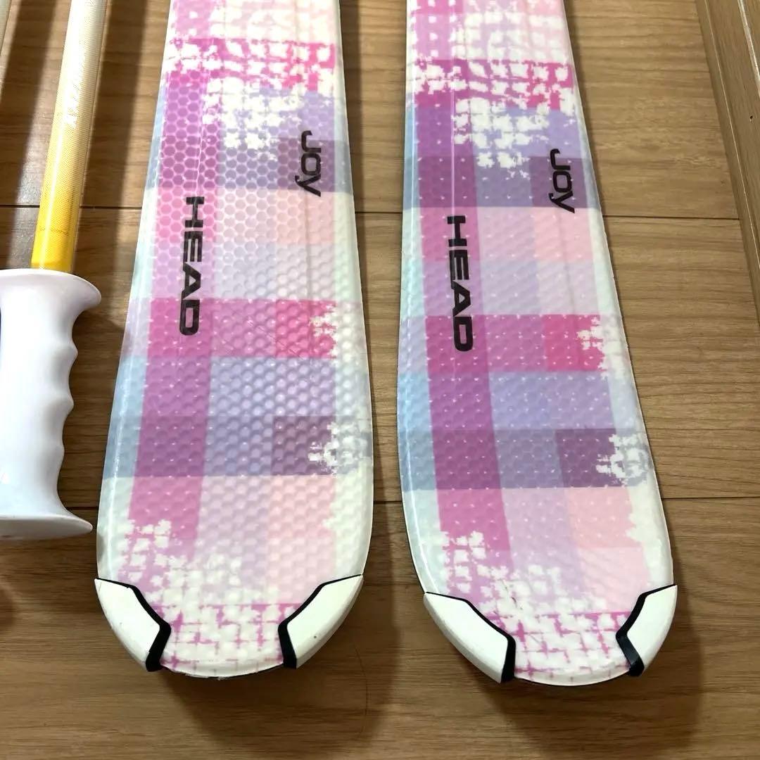 HEAD レディース スキー板 142 ストック107 セット