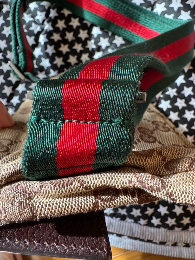 Gucci GGパターン ボディバッグ