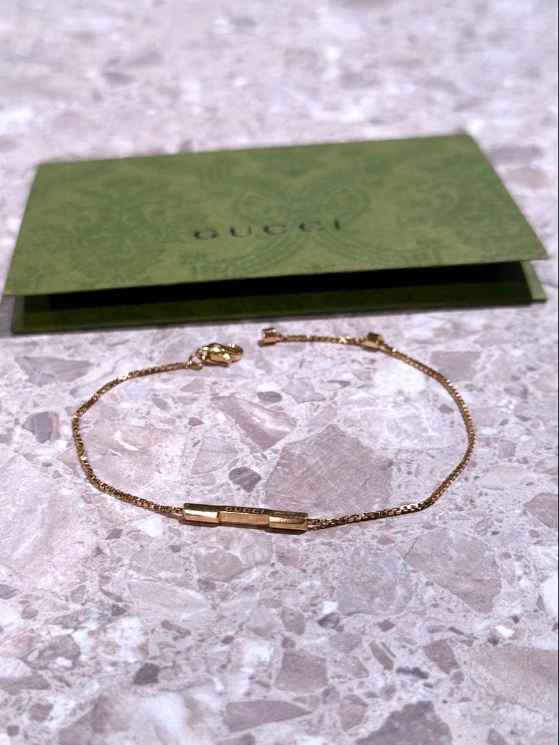 Gucci Link to Love ブレスレット 18k ゴールド