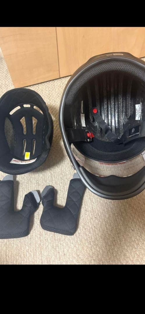 新品未使用 SIMPSON SPEEDフルフェイスヘルメットマットブラック XL