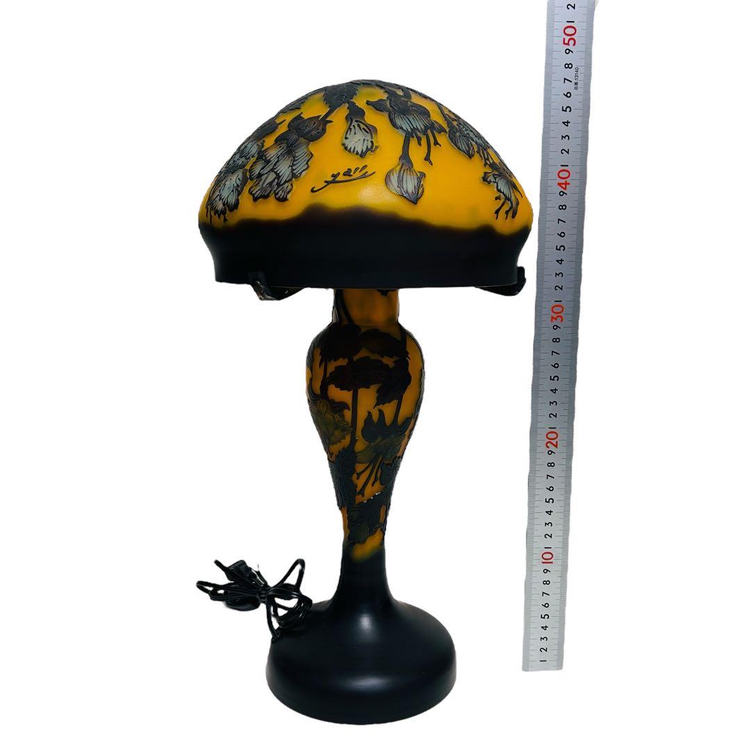 レトロ ガレ風ランプ スタンドライト