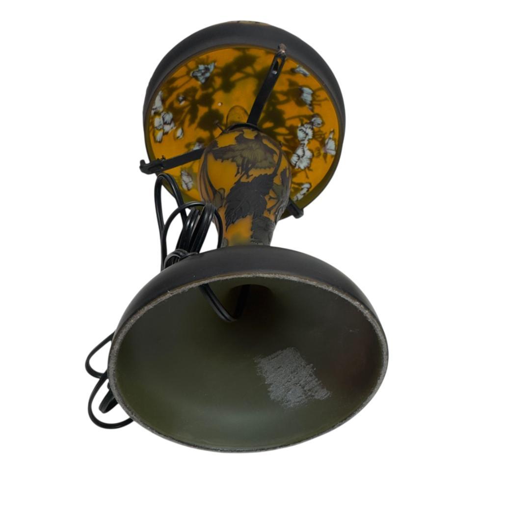 レトロ ガレ風ランプ スタンドライト