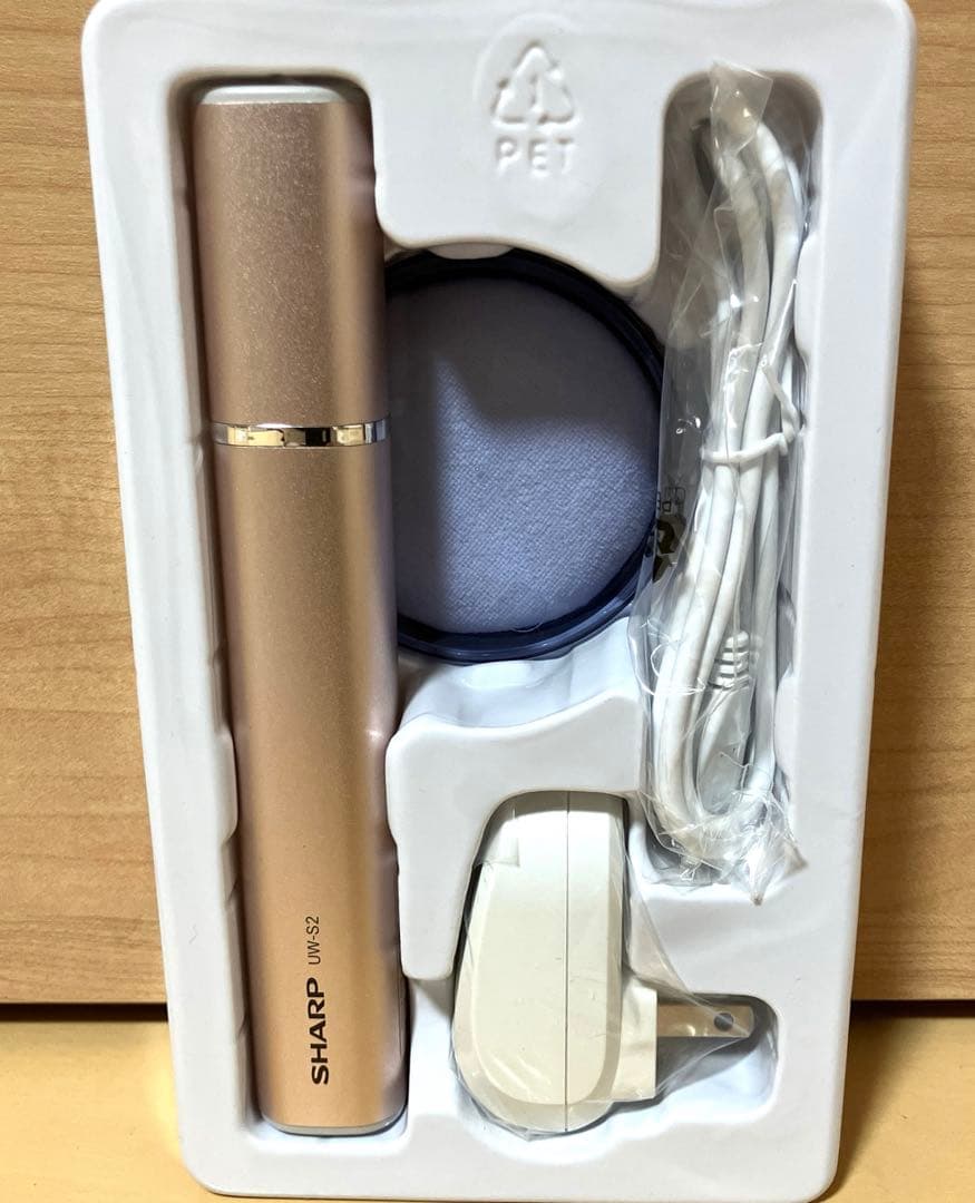 SHARP UW-S2-P 超音波洗浄器 コンパクト ピンク