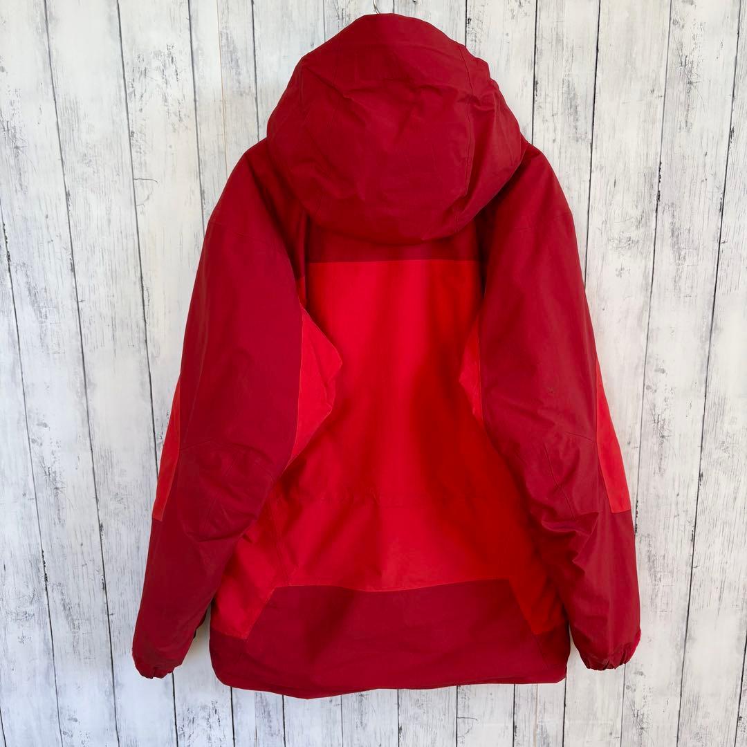 旧タグ アークテリクス FISSION SV プリマロフト 中綿ジャケット 赤