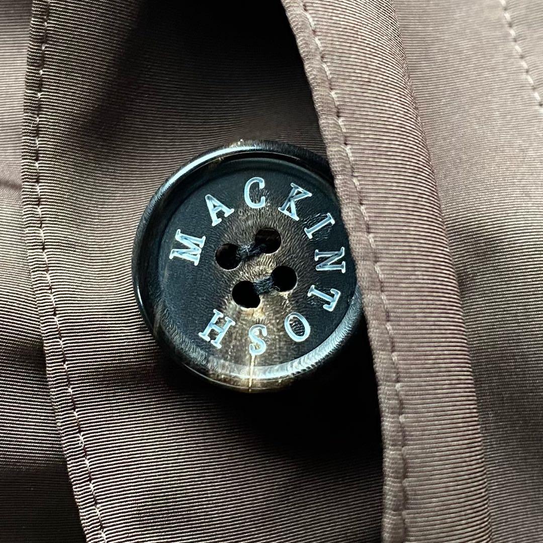 【ダウン/撥水透湿】マッキントッシュロンドン ステンカラーコート 40 茶