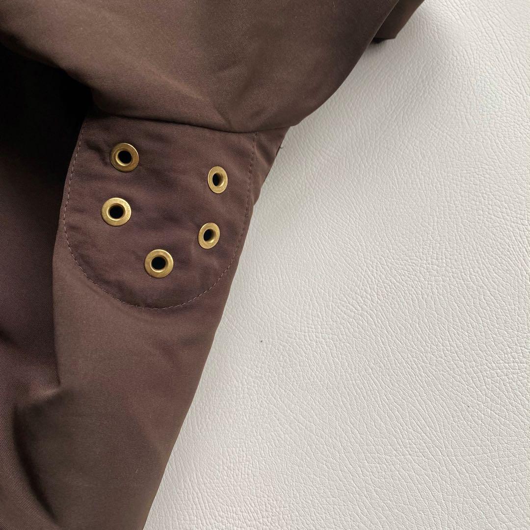 【ダウン/撥水透湿】マッキントッシュロンドン ステンカラーコート 40 茶