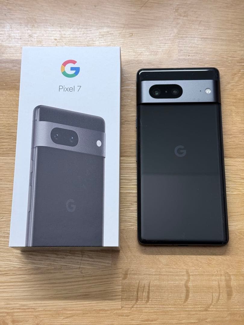 ほぼ新品　Google Pixel 7 本体 オブディシアン