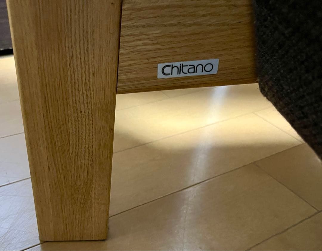 カリモク　Citano チターノ　3人掛ソファ ファブリック　カウチ