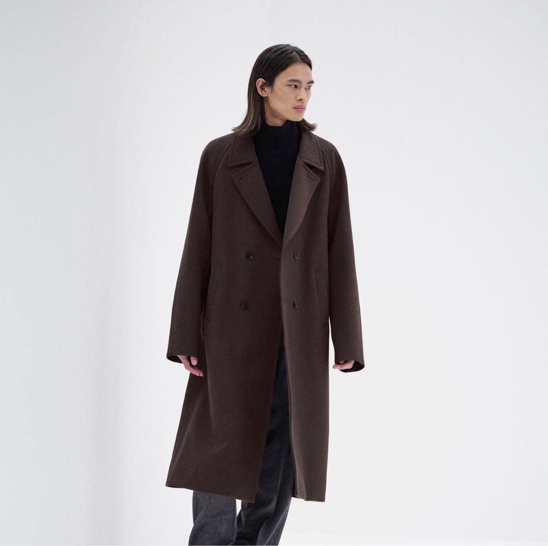 ジャケット・アウター AURALEE TWISTED DOUBLE CLOTH COAT