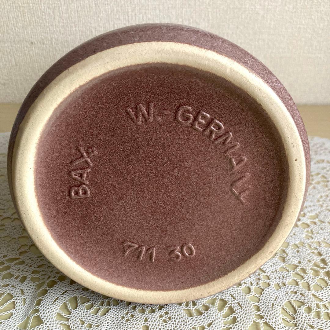 【タグ付新品】Bay Keramik 西ドイツ製　花瓶　フラワーベース　水差し