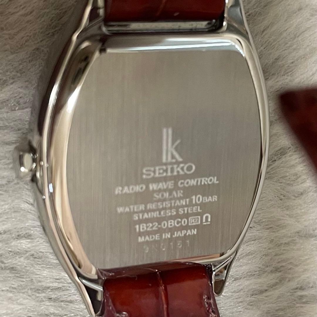 【電波ソーラー　美品】SEIKO　セイコー　レディース　1B22-0BC0