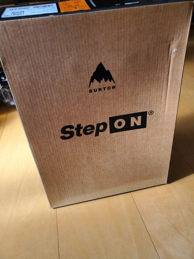 メンズ　バートン ステップオン スプリット バインディング　ブラック　L
