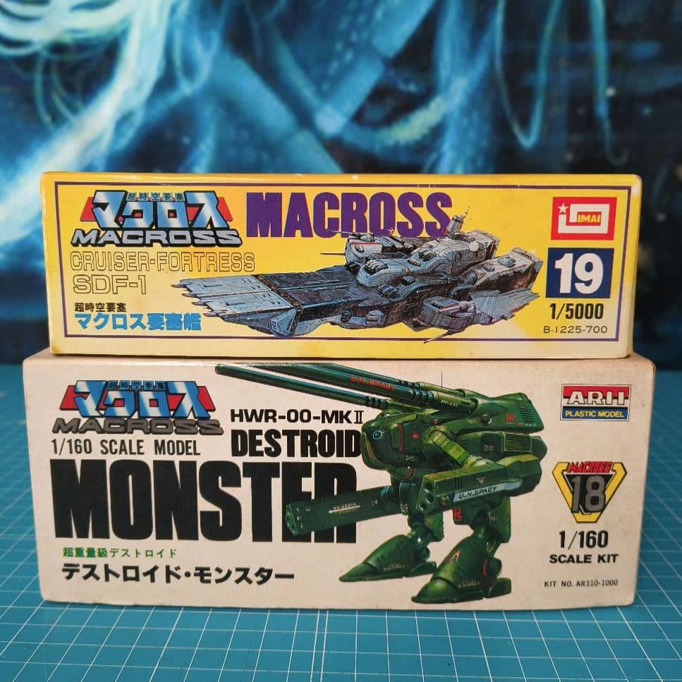005　未組立　イマイ アリイ　超時空要塞マクロス　プレミアムセット