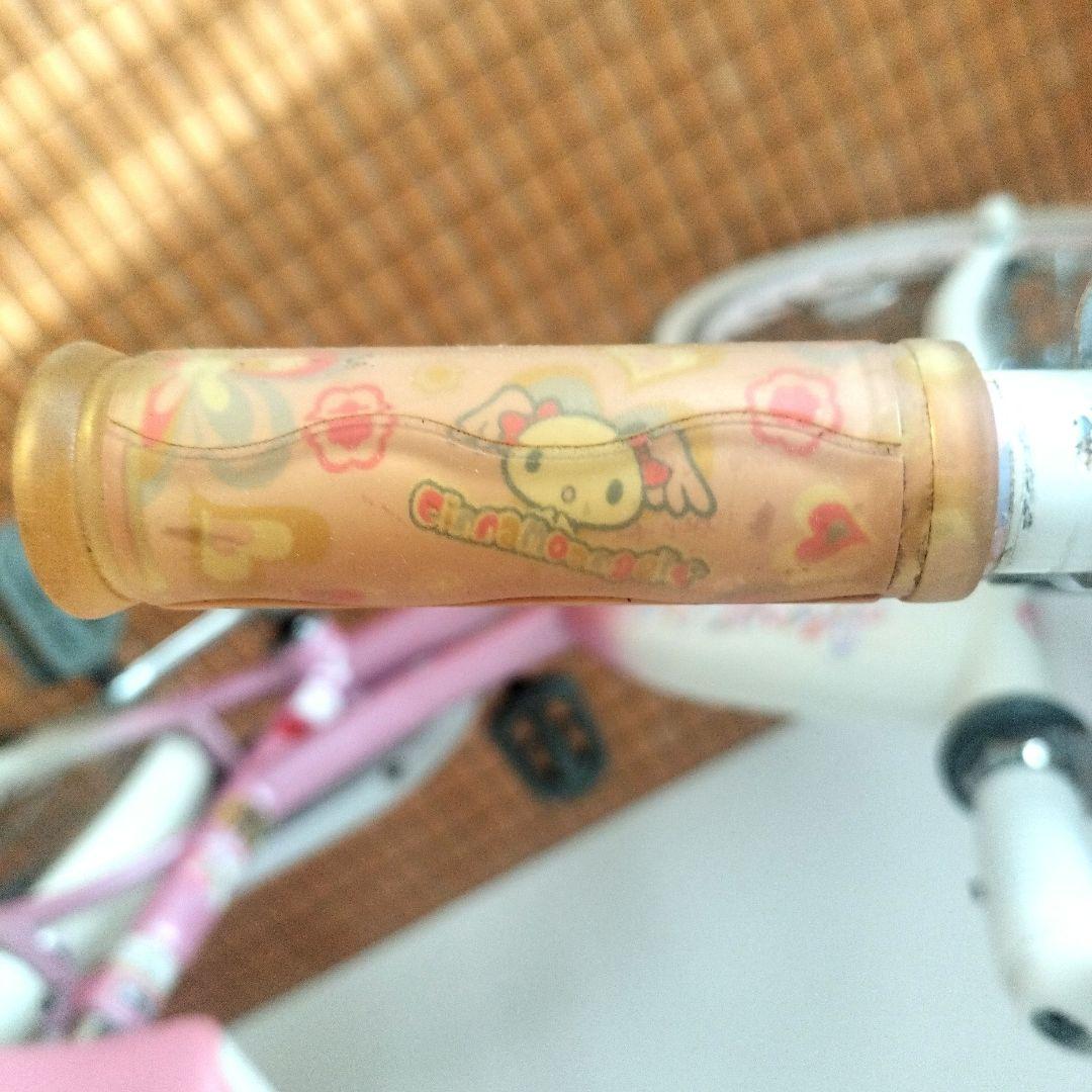 【引き取り限定】 M&M SRJ18型 ディズニーキャラクター仕様キッズサイクル