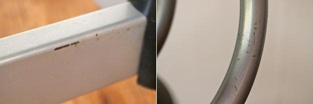 レトロ キャスターチェア 回転椅子 昇降 リクライニング 学校 合皮 レザー