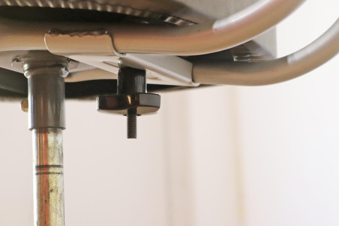 レトロ キャスターチェア 回転椅子 昇降 リクライニング 学校 合皮 レザー