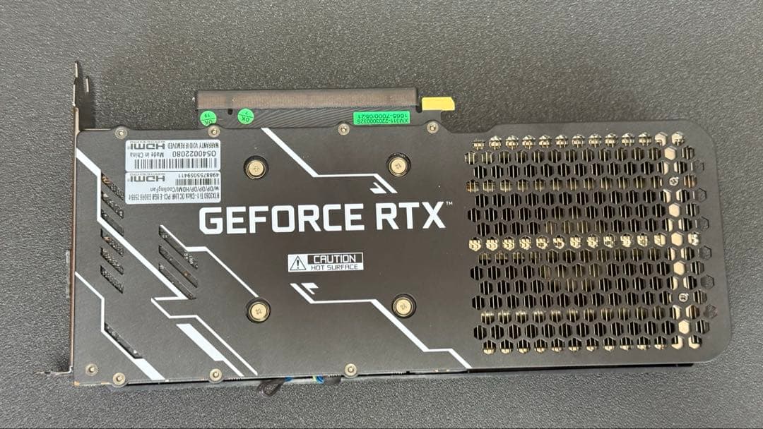 グラフィックボード・グラボ・ビデオカード GG-RTX3060Ti-E8GB/DF/LHR