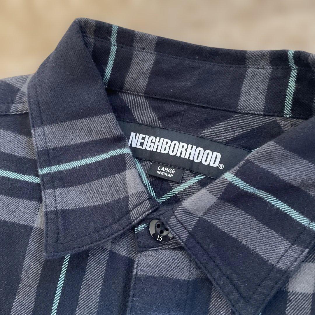 NEIGHBORHOOD チェック柄長袖シャツ