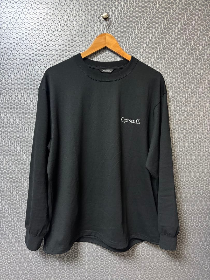 【OPTSTUFF】DRAWSTRING LONG SLEEVE T-SHIRT