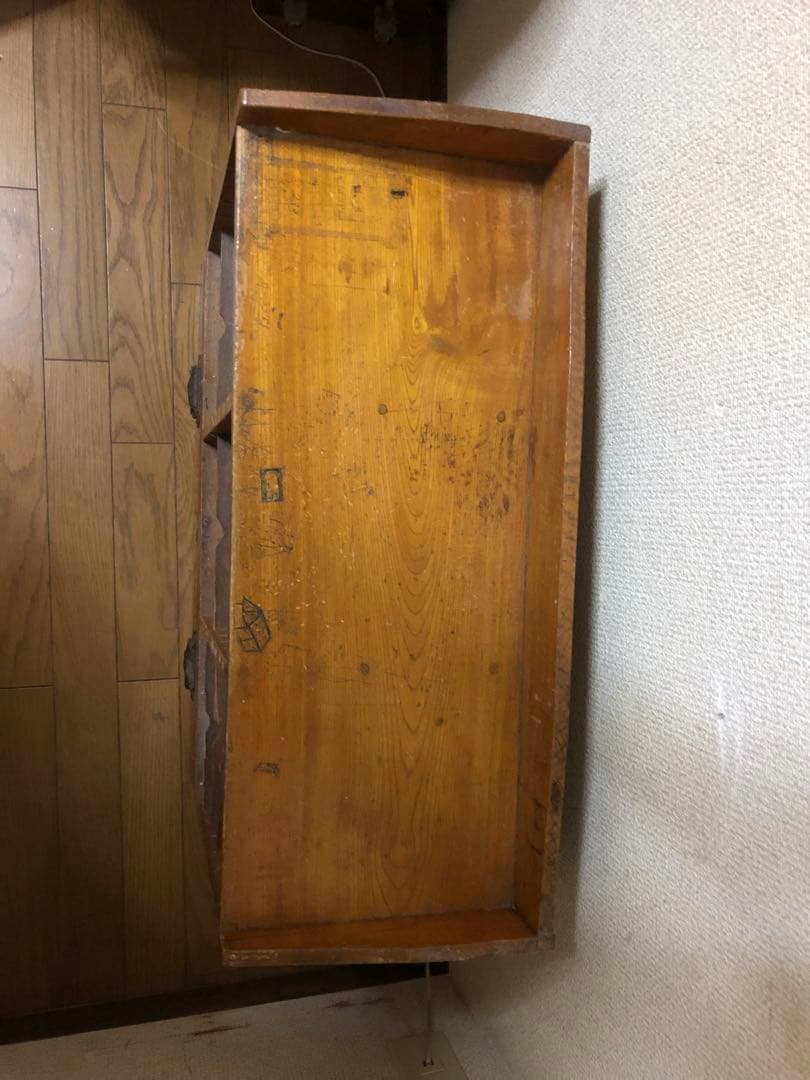 t*i様 ヴィンテージ 木製 書類棚 カルテ棚 仕切り棚 レトロ パソコン台アン