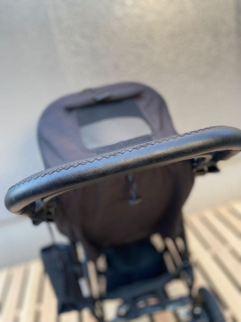 【美品】エアバギー　ココプレミア　フロムバース　アースブラック　レインカバー付