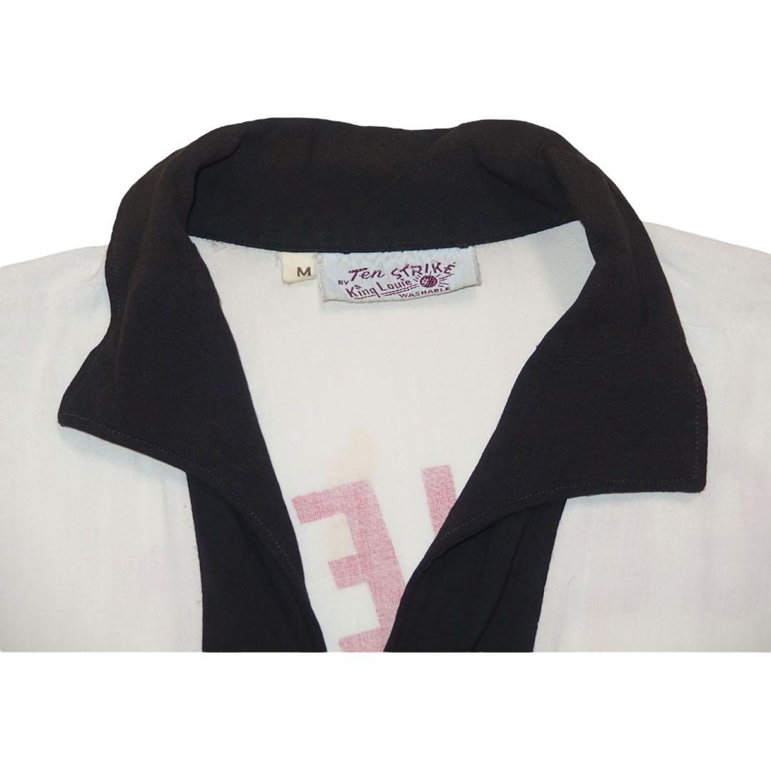 ▪️50‘s KING LOUIE ボーリングシャツ ロブスター レーヨン 半袖