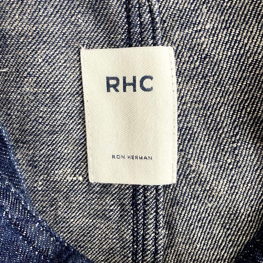 美品✨RHC ロンハーマン リネン サロペット インディゴ　オーバーオール　XS