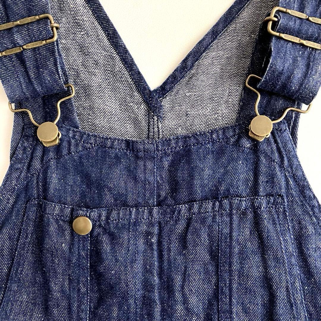 美品✨RHC ロンハーマン リネン サロペット インディゴ　オーバーオール　XS
