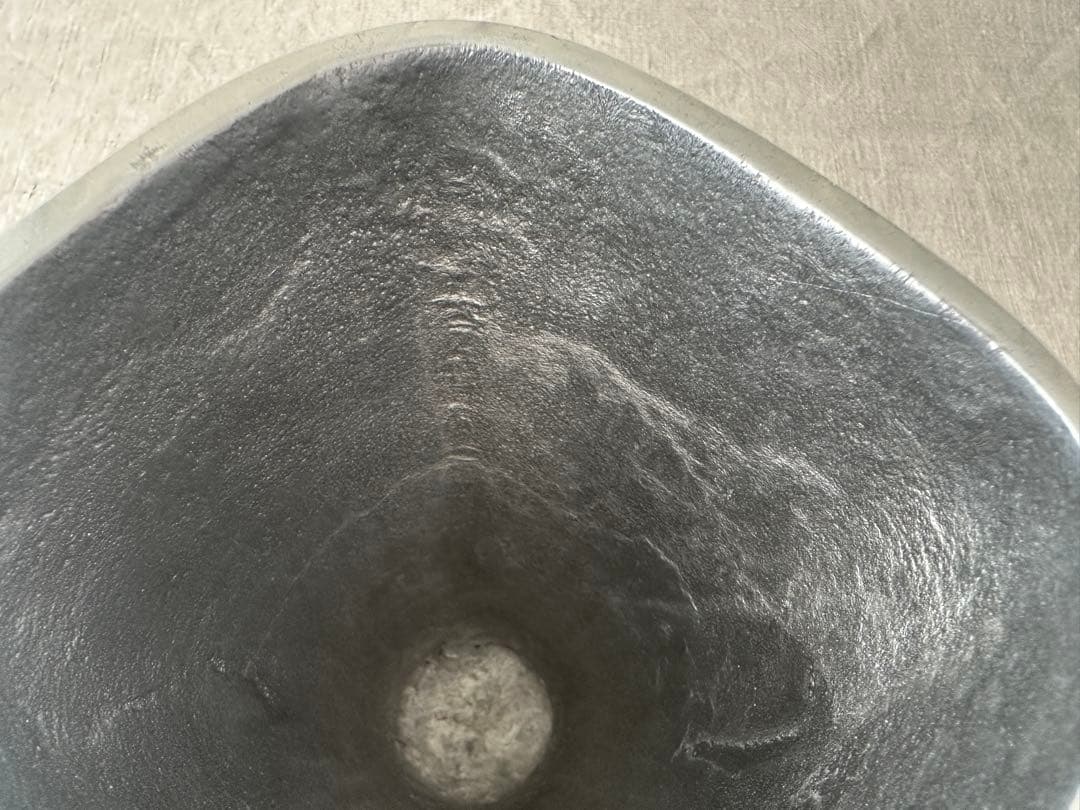 vintage l フラワーベース 錫 エタン ヴィンテージ M