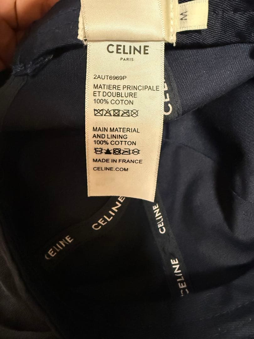 CELINE セリーヌ ベースボールキャップ