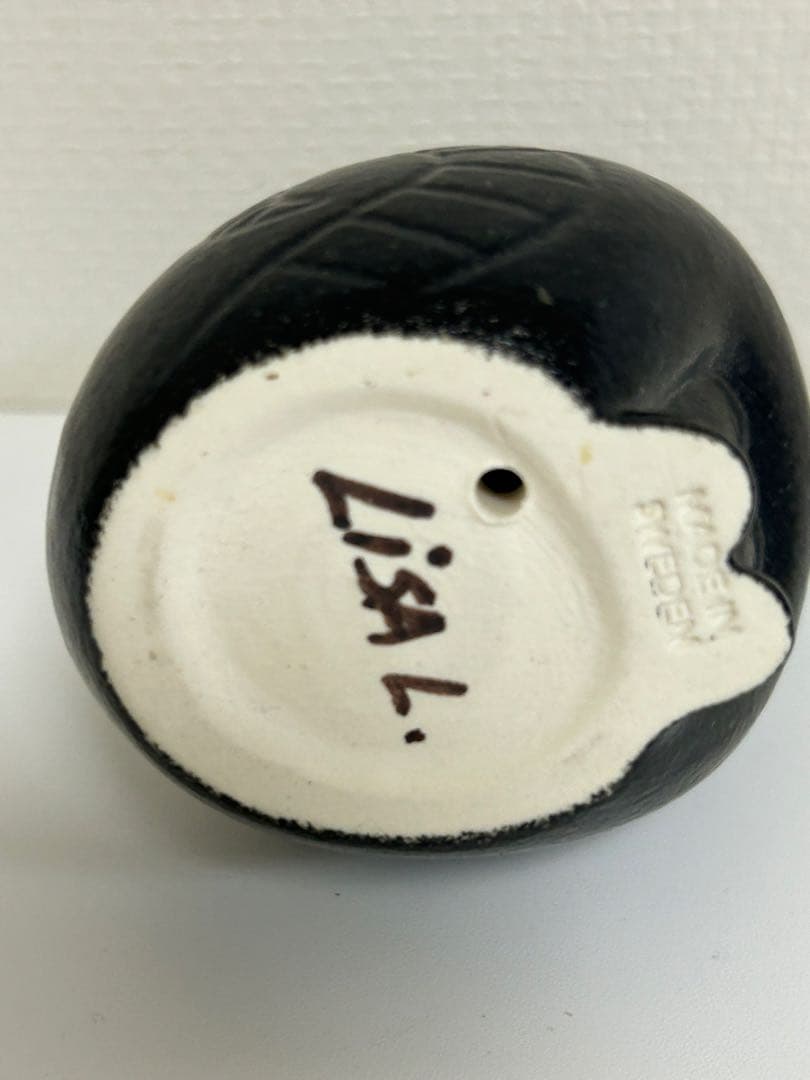 リサラーソン　ミア　オールブラック　黒猫　置物　オブジェ