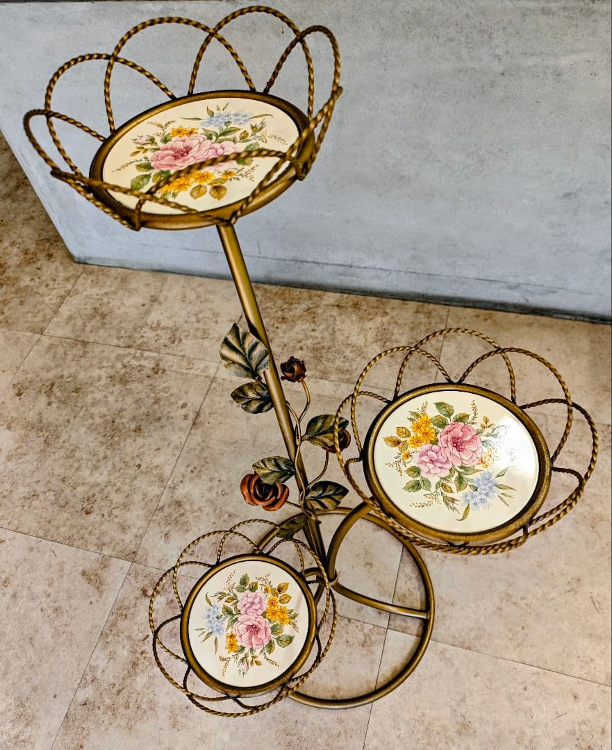 金属製3段プランターラック