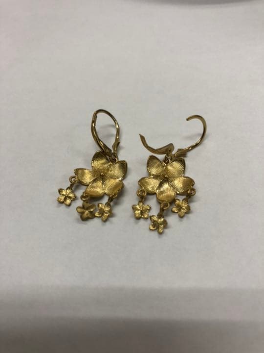 ハワイアンジュエリー　14k ピアス