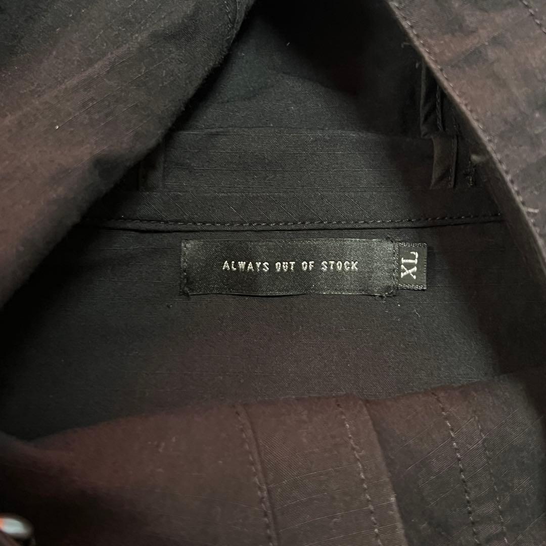 ALWAYS OUT OF STOCK 迷彩柄 マウンテンパーカー ジャケット