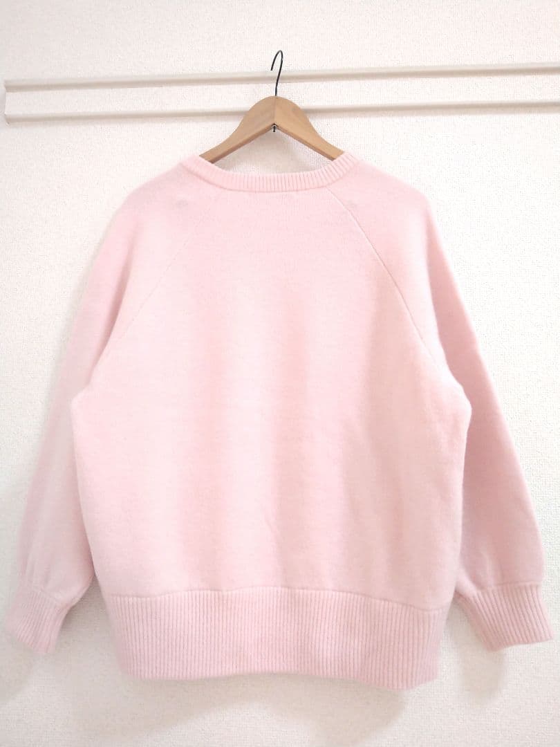 FRAMeWORK AQUA Vネックプルオーバー ピンク フレームワーク