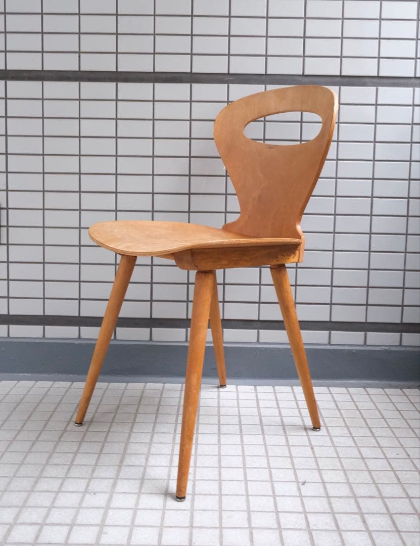 フランスアンティーク　BAUMANN　レストラン　ウッドチェア