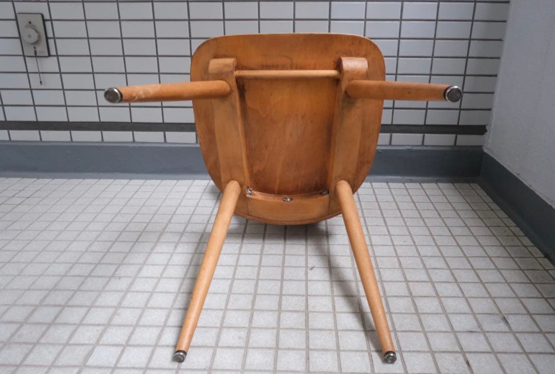 フランスアンティーク　BAUMANN　レストラン　ウッドチェア