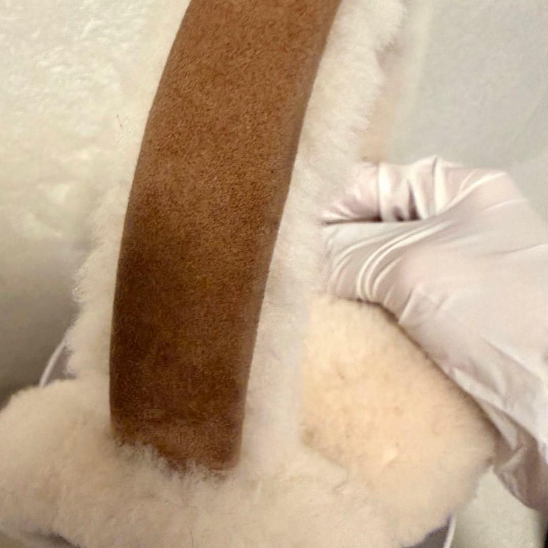 UGG ベージュ フェイクファー 耳あて