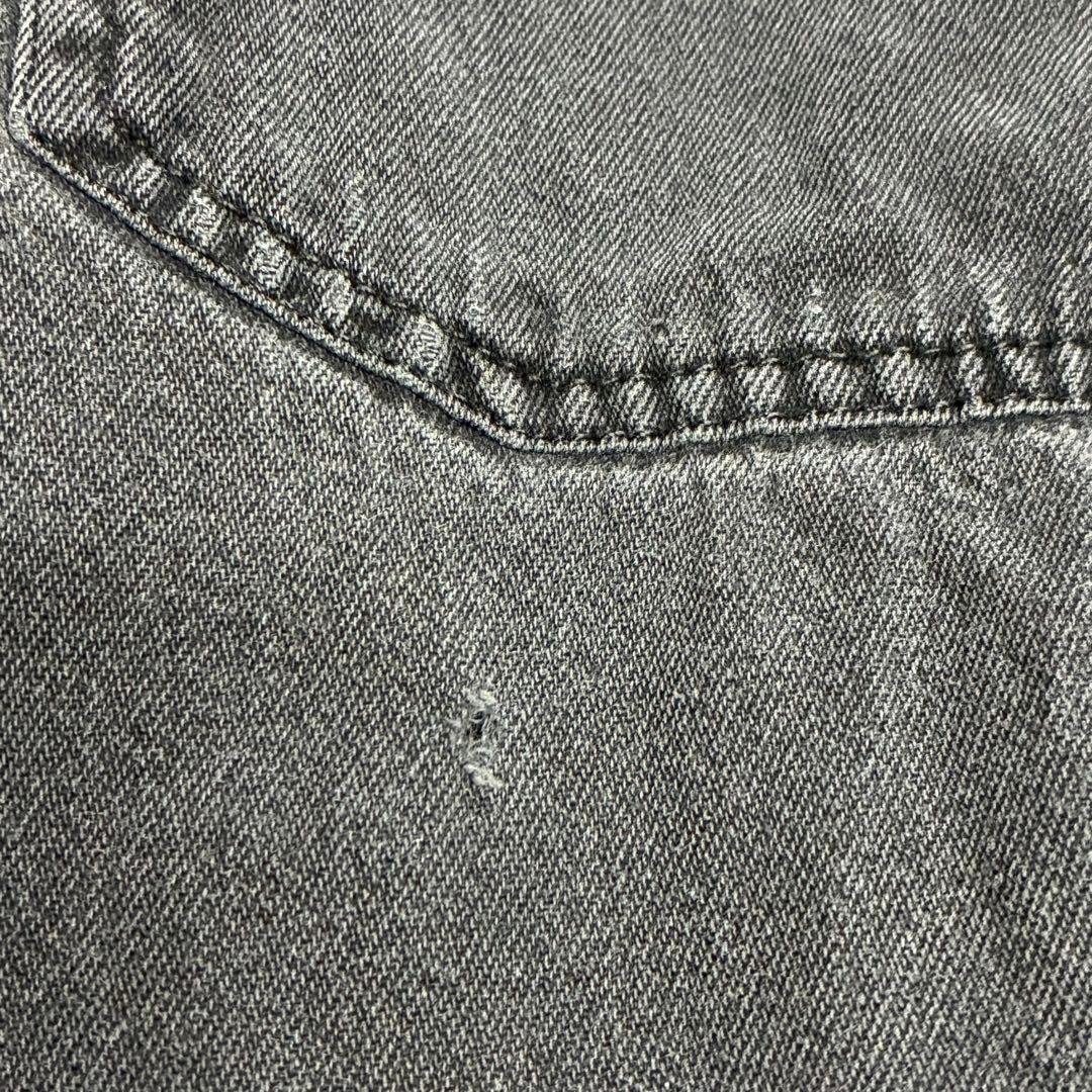 LEVI'S/リーバイス 90s ブラックデニムシャツ Lサイズ