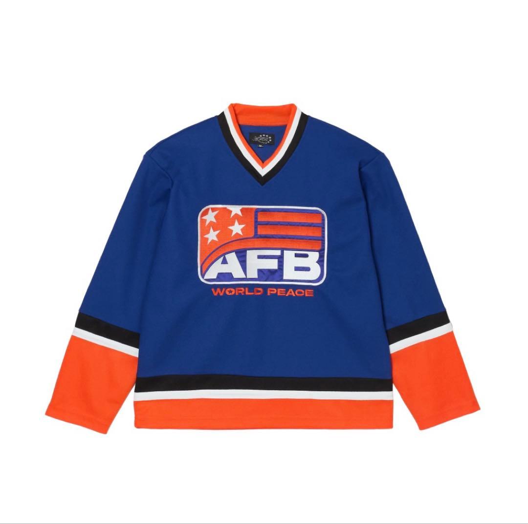 AFB HOCKEY JERSEY シャツ　かつき着用